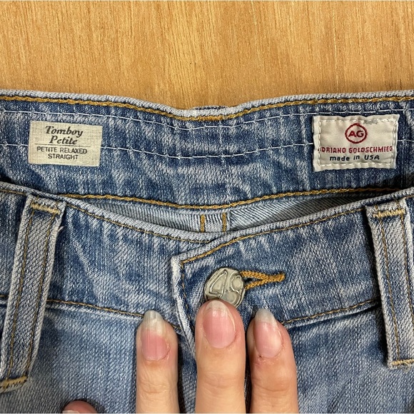 UC- Ag Adriano Goldschmied tomboy relaxed straight jeans - Picture 5 of 7